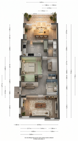 Floorplan - Veeweg 85, 6374 AN Landgraaf